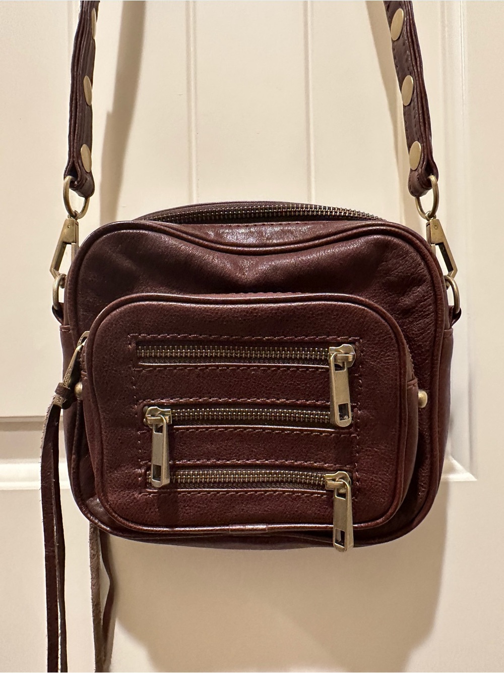EUC Rebecca Minkoff Brown Mini Crossbody Bag